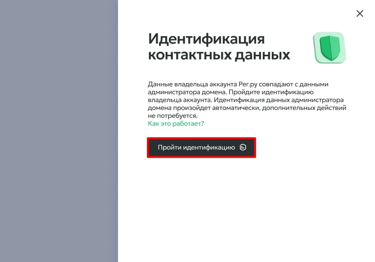 Идентификация через госуслуги в рег ру