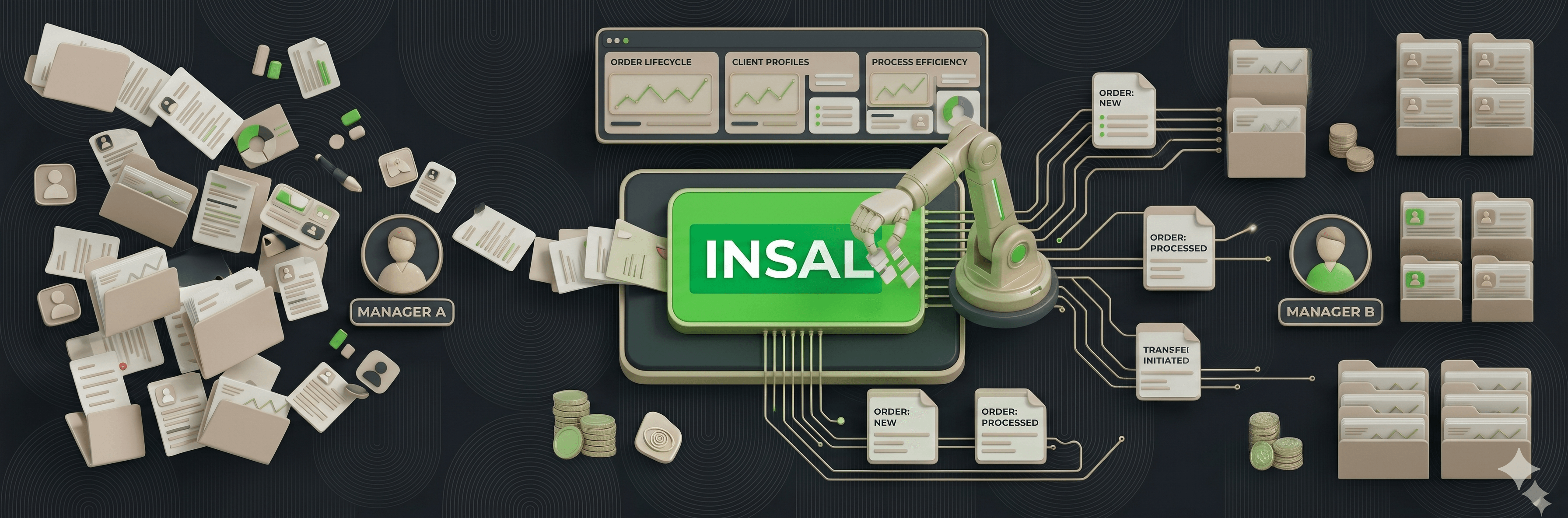 Как CRM-INSAL взяла под контроль заказы, клиентов и передачу процессов между менеджерами (5 серия)