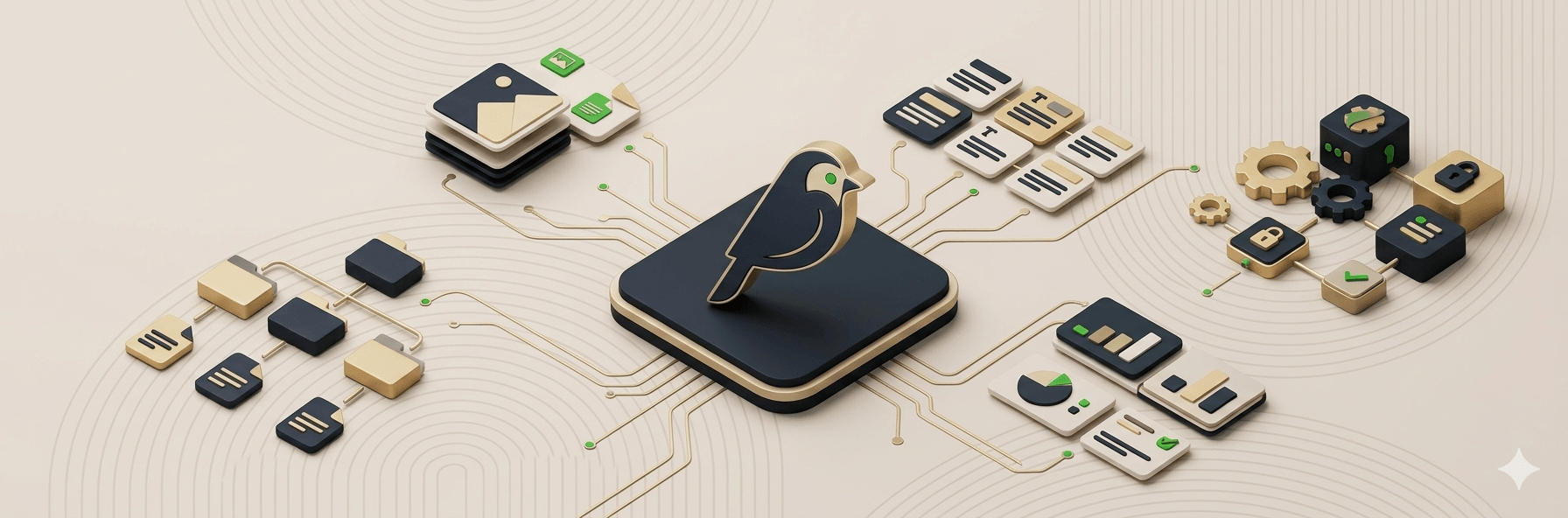 Основные разделы панели управления Wagtail