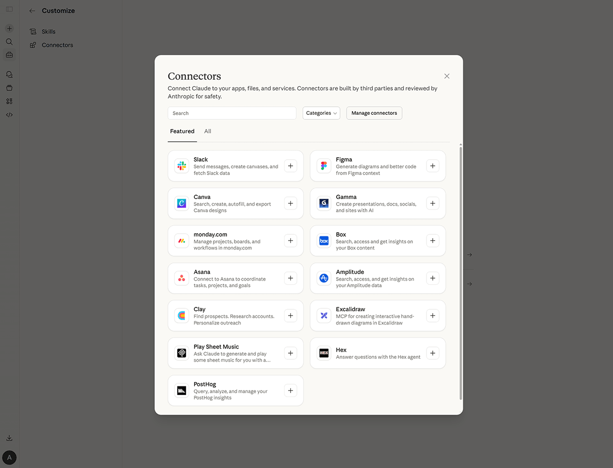 коннекторс-2 - Claude Anthropic