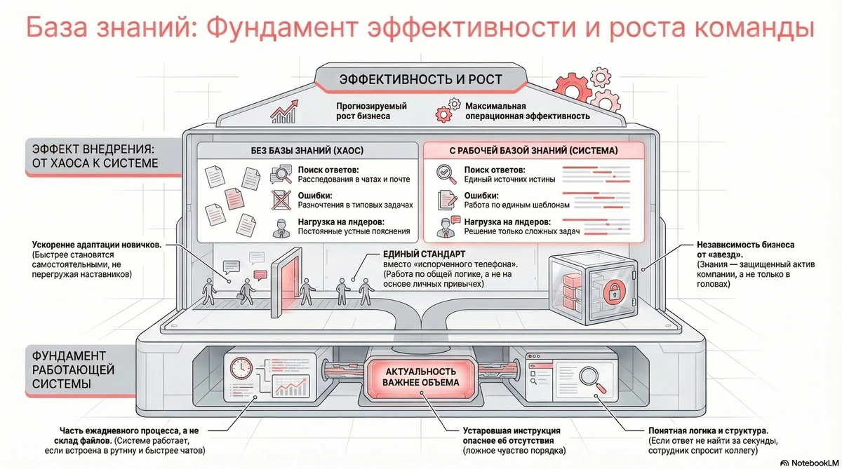 База знаний фундамент роста команды